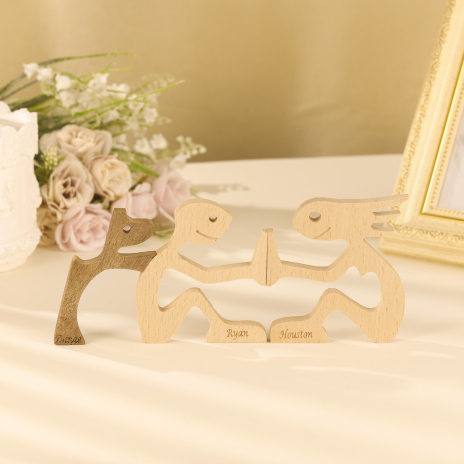 Custom Name Wooden Ornament