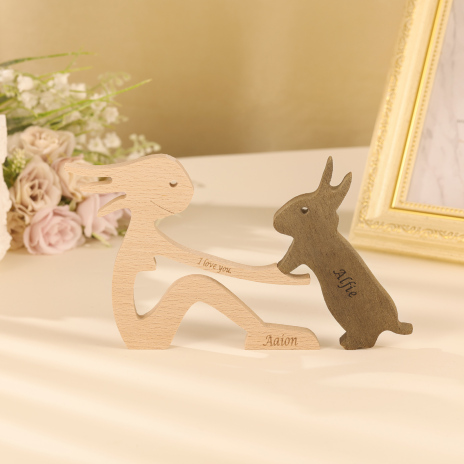 Custom Name Wooden Ornament