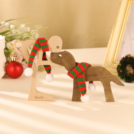 Custom Name Wooden Ornament