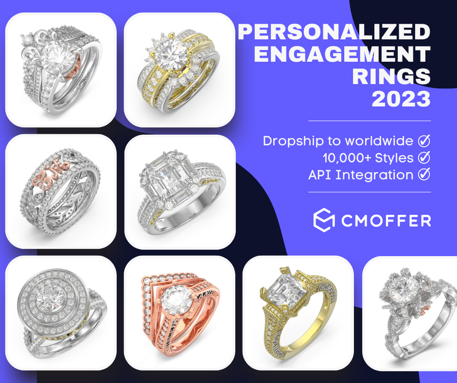 Etsy - Personalized ENGAGEMENT RINGS