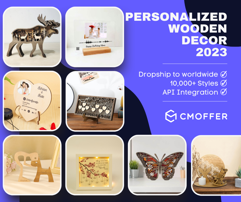 Etsy - personalized Wooden decor